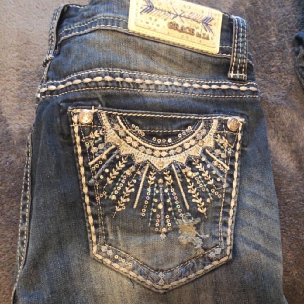 Jean shorts